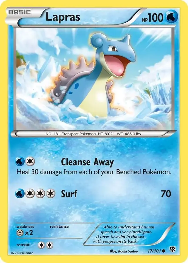 Lapras - Pokemon Plasma Blast #17