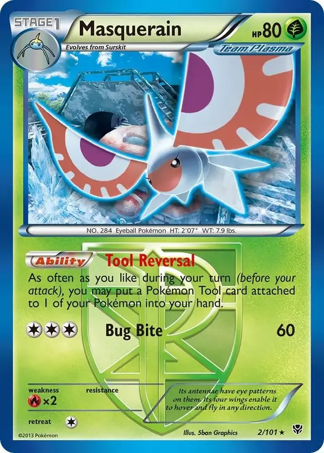 Masquerain - Pokemon Plasma Blast #2
