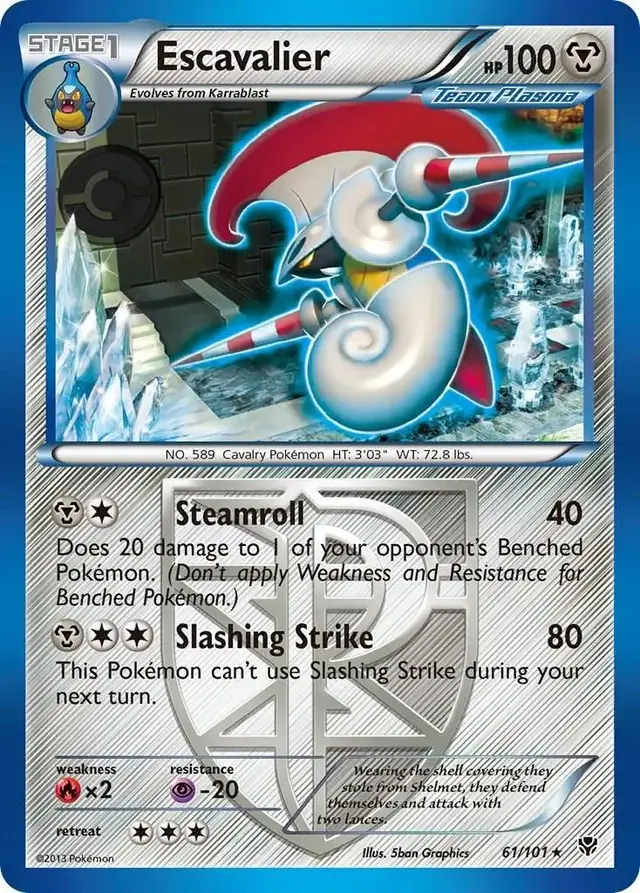 Escavalier - Pokemon Plasma Blast #61
