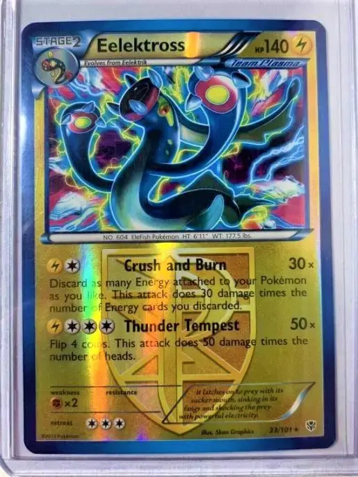 Eelektross [Reverse Holo] - Pokemon Plasma Blast #33