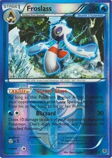 Froslass [Reverse Holo] - Pokemon Plasma Blast #23