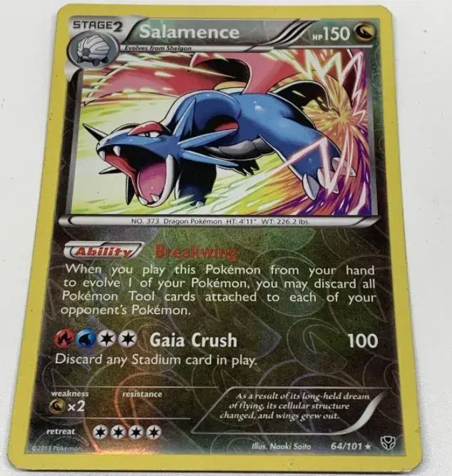 Salamence [Reverse Holo] - Pokemon Plasma Blast #64