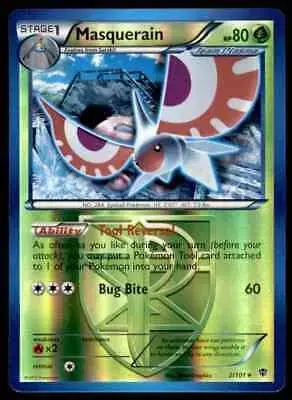 Masquerain [Reverse Holo] - Pokemon Plasma Blast #2
