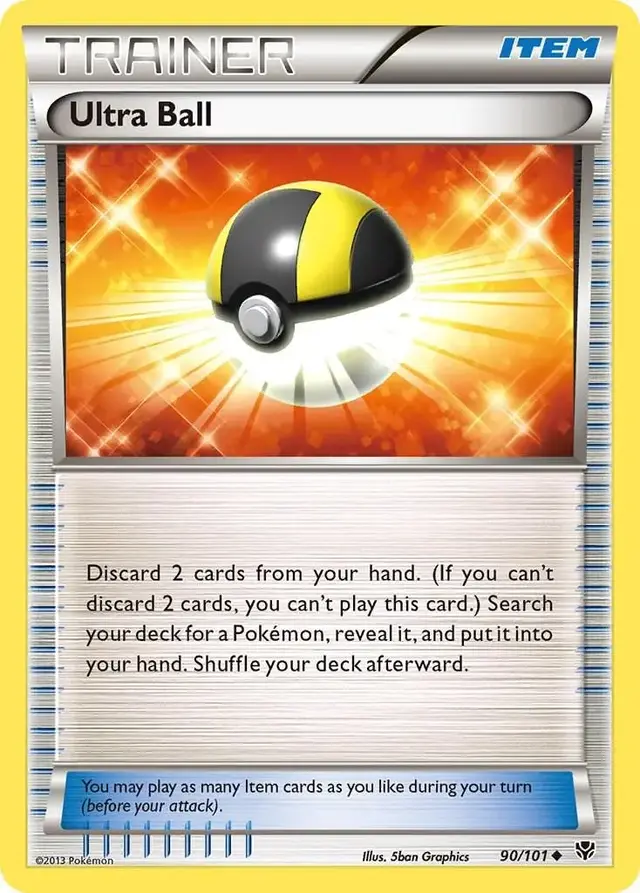 Ultra Ball - Pokemon Plasma Blast #90