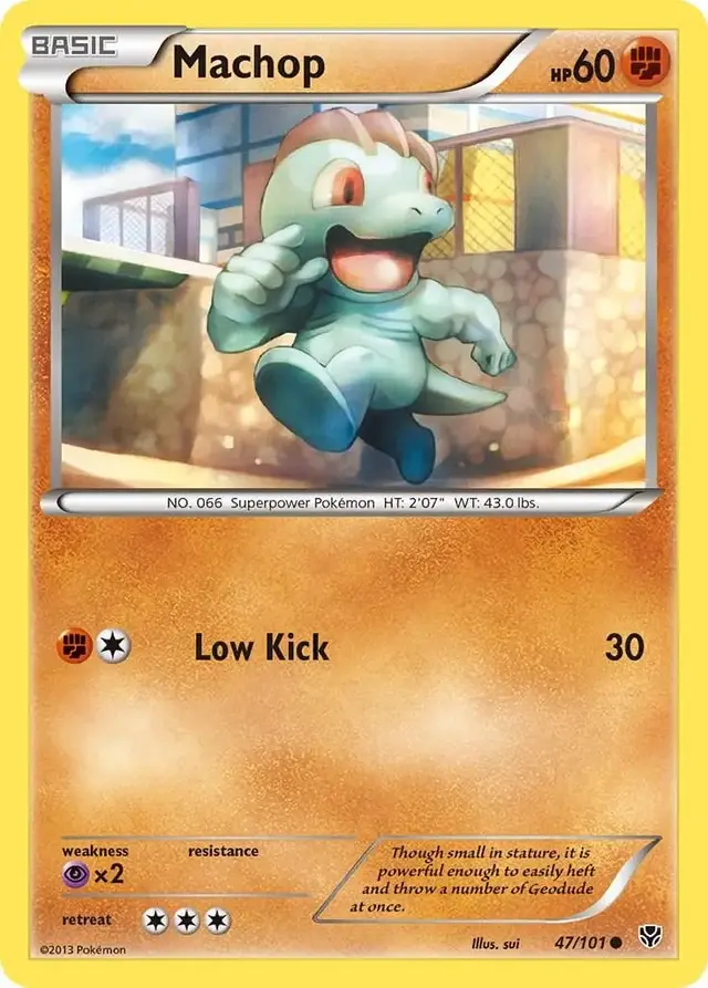 Machop - Pokemon Plasma Blast #47