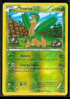 Tropius [Reverse Holo] - Pokemon Plasma Blast #5