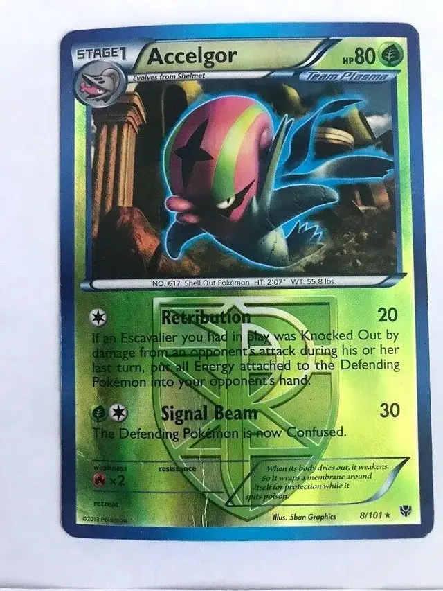 Accelgor [Reverse Holo] - Pokemon Plasma Blast #8