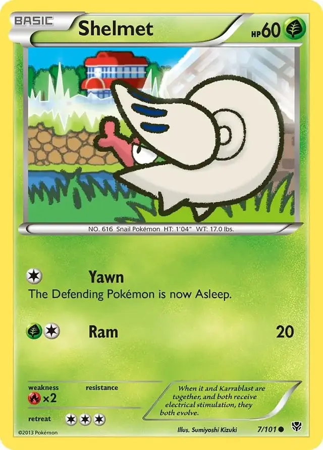 Shelmet - Pokemon Plasma Blast #7