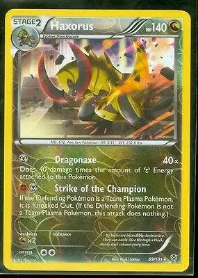 Haxorus [Reverse Holo] - Pokemon Plasma Blast #69