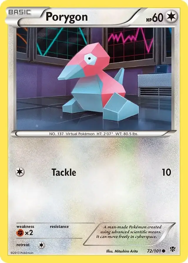 Porygon - Pokemon Plasma Blast #72