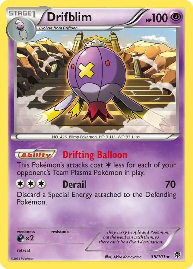 Drifblim - Pokemon Plasma Blast #35