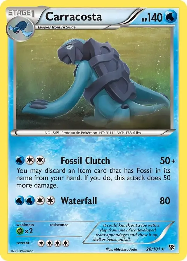 Carracosta - Pokemon Plasma Blast #28