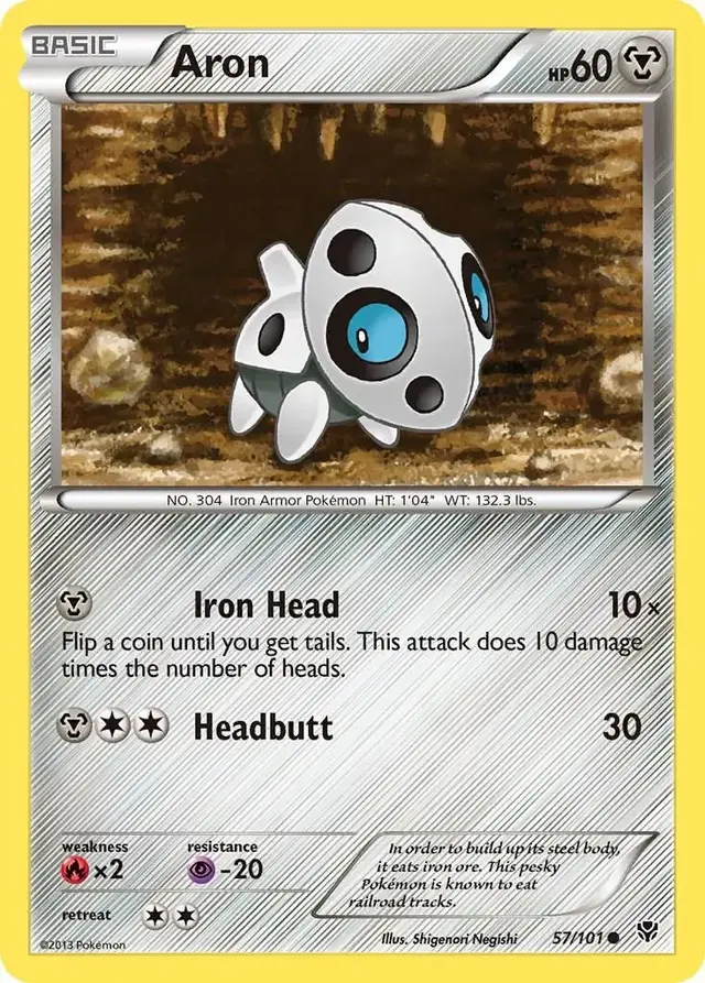 Aron - Pokemon Plasma Blast #57
