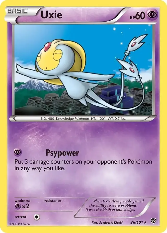 Uxie - Pokemon Plasma Blast #36