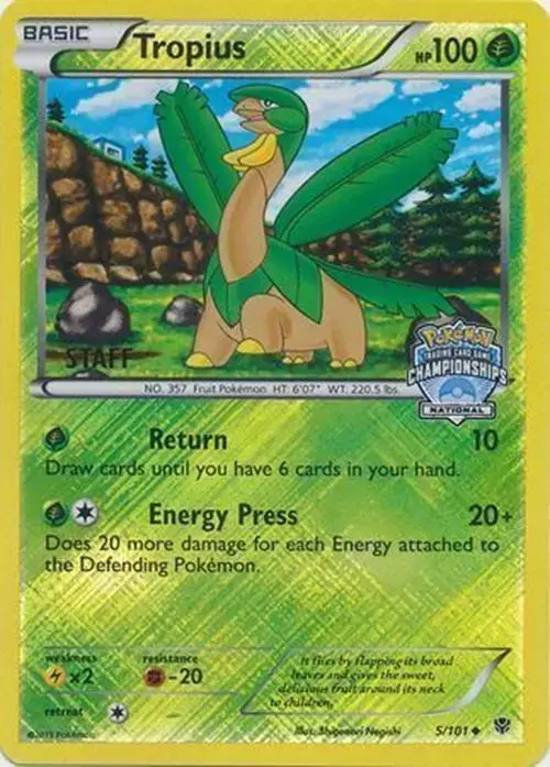 Tropius [National Championships] - Pokemon Plasma Blast #5