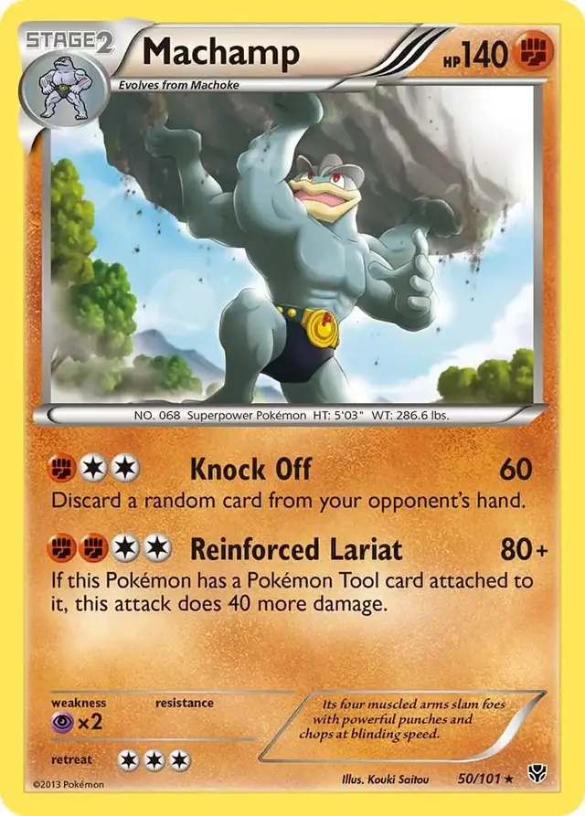 Machamp - Pokemon Plasma Blast #50