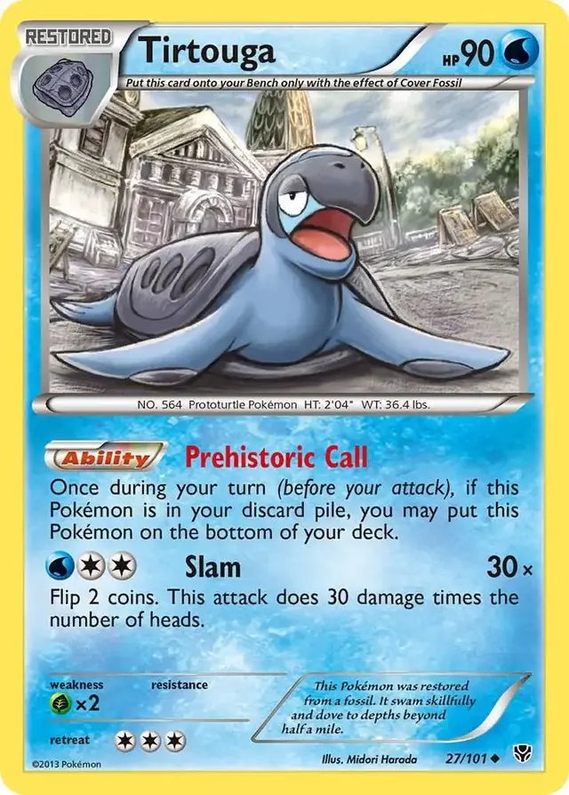 Tirtouga - Pokemon Plasma Blast #27