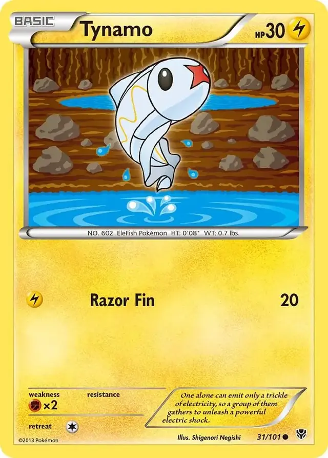 Tynamo - Pokemon Plasma Blast #31