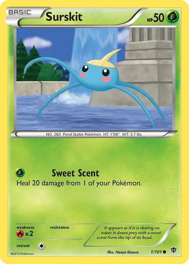 Surskit - Pokemon Plasma Blast #1