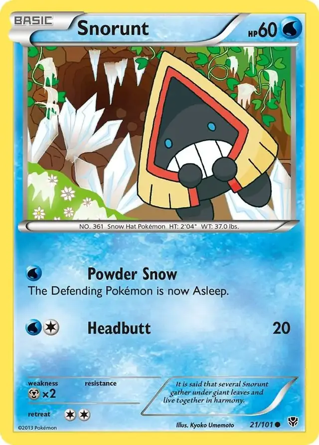Snorunt - Pokemon Plasma Blast #21