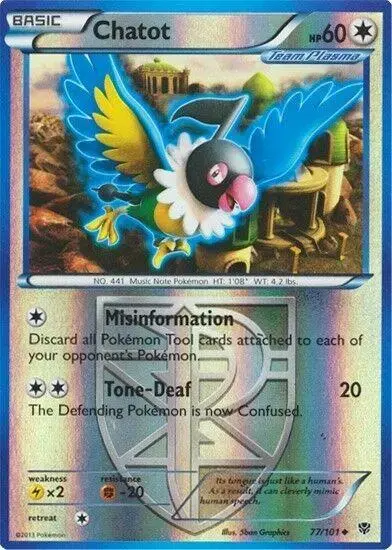 Chatot [Reverse Holo]