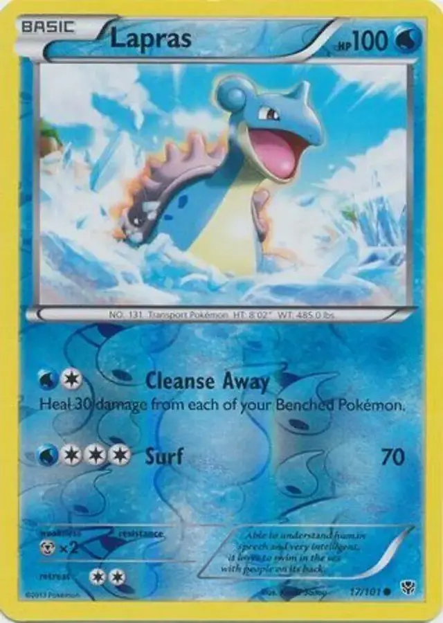 Lapras [Reverse Holo] - Pokemon Plasma Blast #17