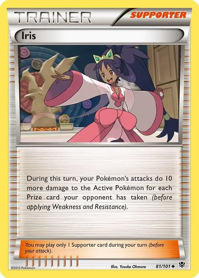 Iris - Pokemon Plasma Blast #81