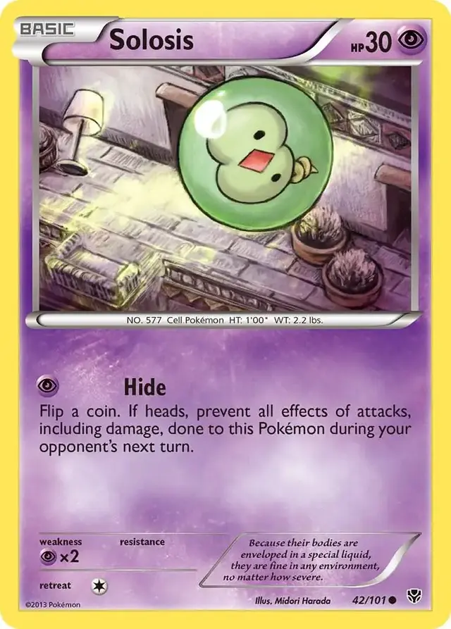 Solosis - Pokemon Plasma Blast #42