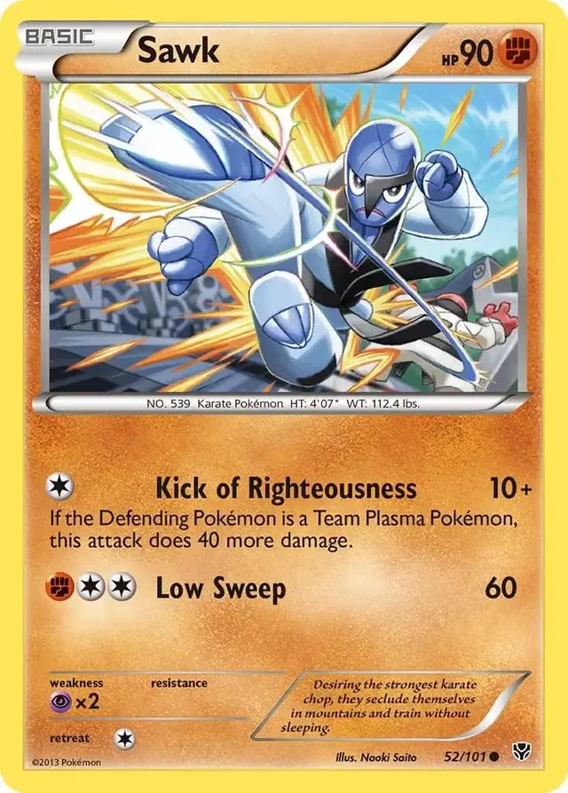 Sawk - Pokemon Plasma Blast #52