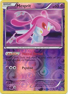 Mesprit [Reverse Holo] - Pokemon Plasma Blast #37