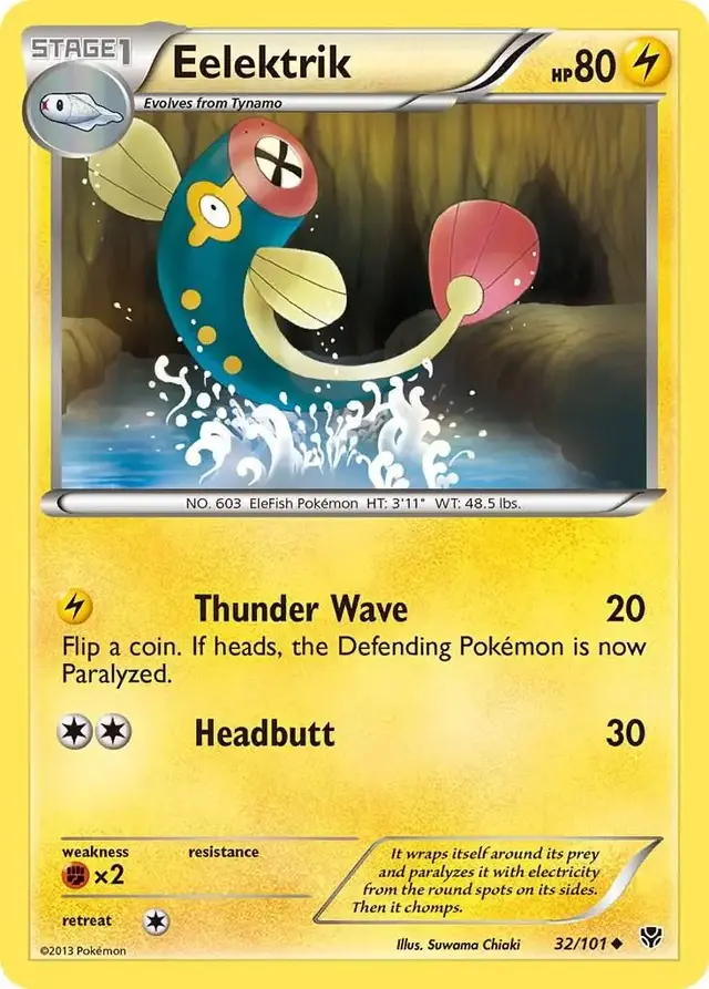 Eelektrik - Pokemon Plasma Blast #32