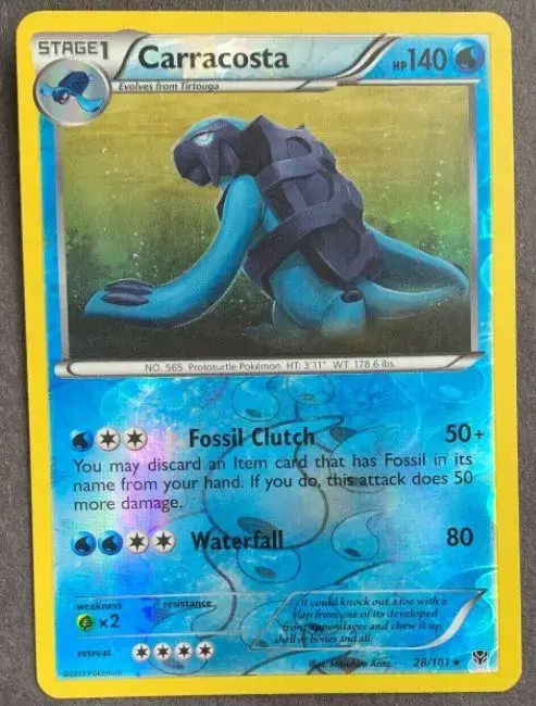Carracosta [Reverse Holo] - Pokemon Plasma Blast #28