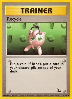 Recycle - Pokemon Fossil #61