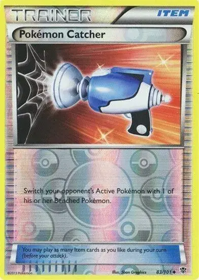 Pokemon Catcher [Reverse Holo] - Pokemon Plasma Blast #83