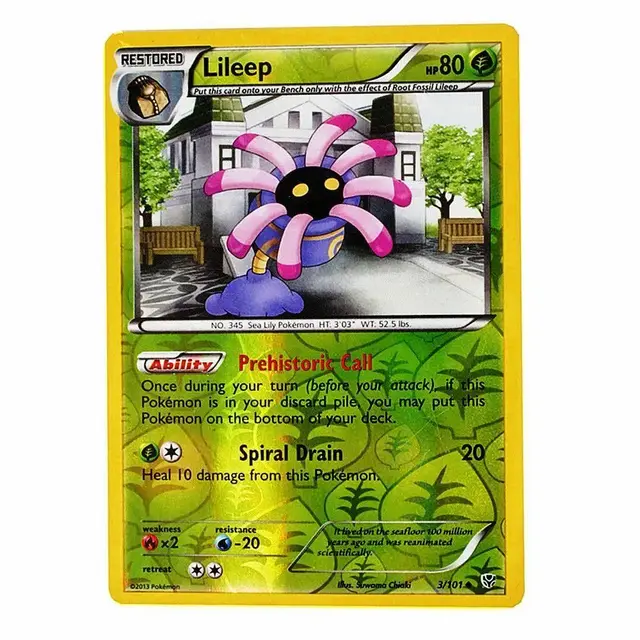 Lileep [Reverse Holo] - Pokemon Plasma Blast #3