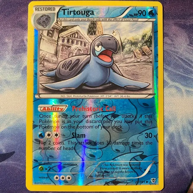 Tirtouga [Reverse Holo] - Pokemon Plasma Blast #27