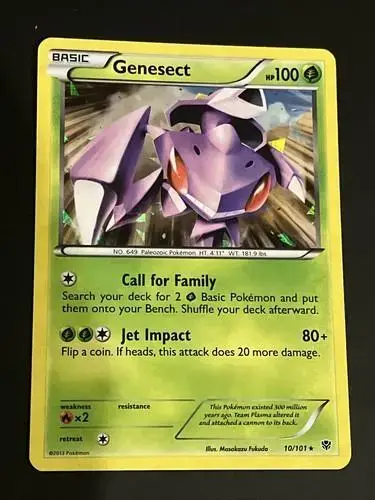 Genesect [Cracked Ice] - Pokemon Plasma Blast #10