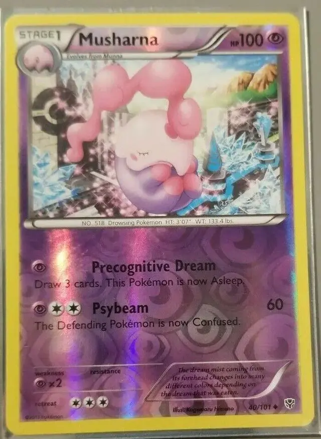 Musharna [Reverse Holo] - Pokemon Plasma Blast #40