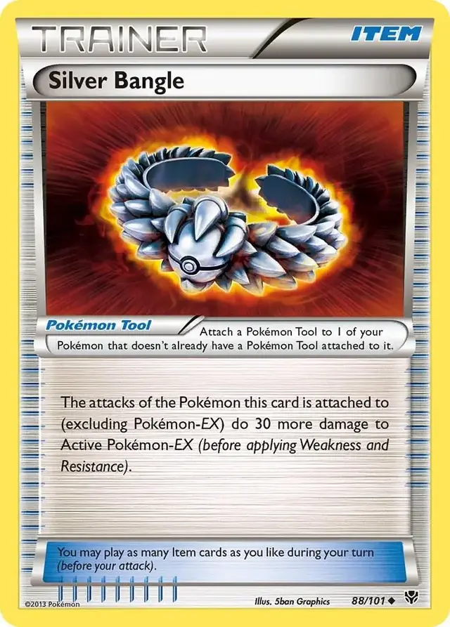 Silver Bangle - Pokemon Plasma Blast #88