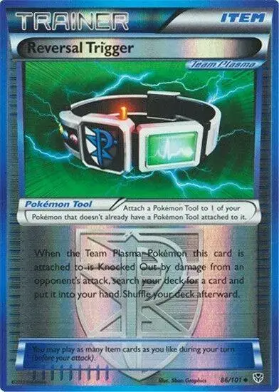 Reversal Trigger [Reverse Holo] - Pokemon Plasma Blast #86