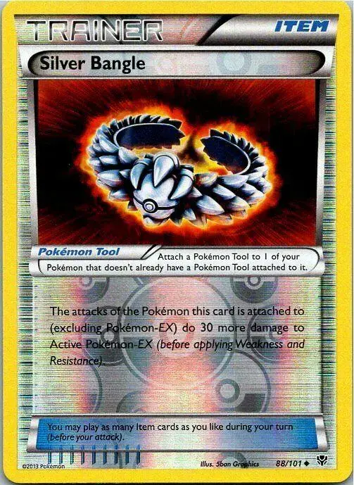 Silver Bangle [Reverse Holo] - Pokemon Plasma Blast #88