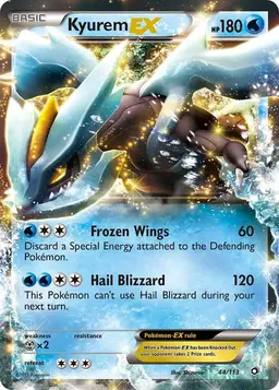 Kyurem EX 44 - Pokemon Legendary Treasures