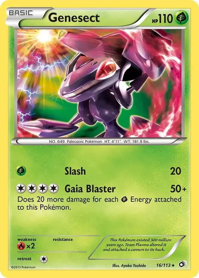 Genesect - Pokemon Legendary Treasures #16