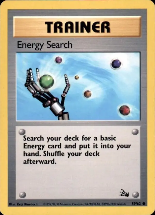 Energy Search - Pokemon Fossil #59