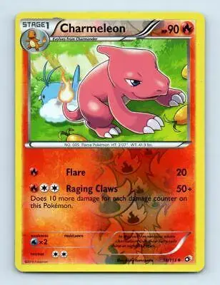 Charmeleon [Reverse Holo] - Pokemon Legendary Treasures #18