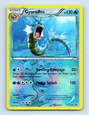 Gyarados [Reverse Holo] - Pokemon Legendary Treasures #31