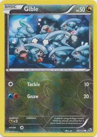 Gible [Reverse Holo]
