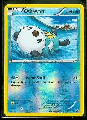 Oshawott [Reverse Holo] - Pokemon Legendary Treasures #37
