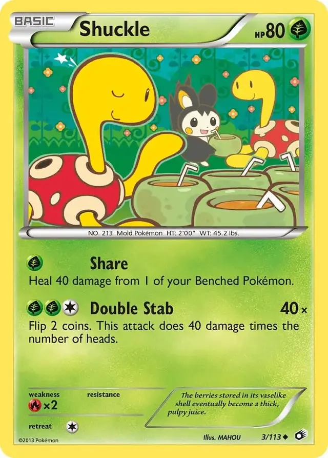 Shuckle - Pokemon Legendary Treasures #3