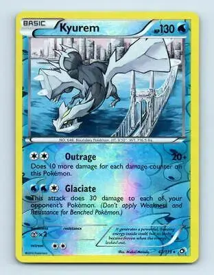 Kyurem [Reverse Holo] - Pokemon Legendary Treasures #43